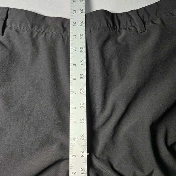 Adidas Golf Shorts (Tag 42) Measures 41.5 Black Stretch Active Performance - Picture 4 of 9